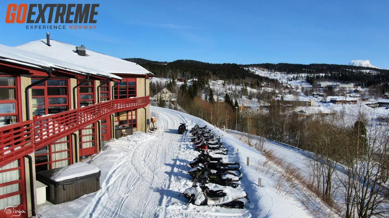 Hattfjelldal Hotell Esterno foto